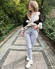 swetry damskie  Ręcznie robiony sweter w łaty 100% wełna handmade 2