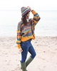 swetry damskie  Sweter handmade   z wełną moher 5