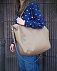torby na ramię Lazy bag Pocket  torba ciemnobeżowa ekoskóra 2