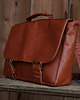 torby na ramię Teczka Skórzana Karmelowa Unisex Laptop A4 1