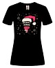 t-shirt damskie Koszulka damska organiczna Merry Christmas 1