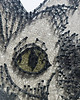 dodatki - różne KOT SFINKS obraz string art 2