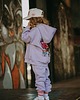 bluzy dla dziewczynki Bluza oversize Teddyland lawenda 3