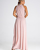 sukienki maxi damskie Elegancka rozkloszowana sukienka maxi halter bez rękawów na imprezę - M945 1