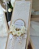 kartki scrapbooking Elegancki prezent ślubny ślubny 5