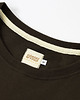 t-shirt damskie Koszulka damska z naszywką GÓRY brązowa 2
