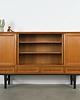 komody Highboard dębowy, duński design, lata 60, produkcja: Dania 1