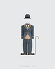 plakaty Charlie Chaplin - Tramp - plakat 50x70 cm 1