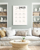 plakaty Plakat Minimalistyczny kalendarz 2023, personalizowany prezent 9