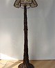 lampy podłogowe Lampa podłogowa z rattanu , lata 50 5