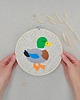 obrazy i plakaty do pokoju dziecięcego Obrazek Kaczuszka Handmade Dekoracja do Pokoju Dziecka 7