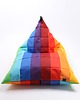 pufy do siedzenia Puf TĘCZA OVNI LONG patchwork OSKAR PEREK 1