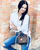 torby na ramię Mała torba worek "Mili Bucket Bag" - czekoladowy brąz 1