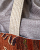 torby na ramię Torba shopper z kominem unikatowa torba handmade w stylu no waste 1