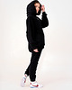 bluza z kapturem damska Hoodie Oversize Black 4