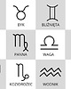 bransoletki srebrne Bransoletka ZODIAK z kamieniem księżycowym- KOZIOROŻEC 3