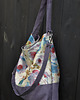 torby na ramię Torbay hobo XXL - print, kwiaty 3