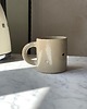 kubki i filiżanki Duży Ceramiczny Kubek Handmade 420 ml Beżowy z Owieczkami 1