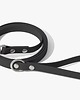 smycze i obroże dla psów i kotów Smycz miejska premium stal nierdzewna - classic black 2
