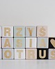 klocki i zabawki drewniane Drewniane klocki z literkami 1