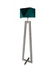 lampy podłogowe Drewniana lampa podłogowa do sypialni LED BALI 6