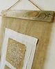 makramy Makata, dekoracja ścienna z tkaniny i drewna, wabi-sabi /3/ 3