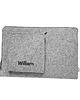 etui na laptopa Etui na laptopa z kieszonką PERSONALIZOWANE czarny zamek 1