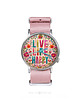 zegarki damskie Live Life Happy - Spring Zegarek HANDMADE 1