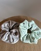 ozdoby do włosów dla dzieci Komplet 2 miękkich gumek muślinowych 2
