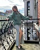 bluza bez kaptura damska Affair / bluza bawełniana z obszernymi rękawami 5
