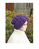 czapki damskie Fioletowa czapka beanie 1