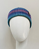 czapki damskie Kolorowa czapka przejściowa prążkowana beanie cienka 100% bawełna 4
