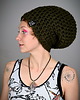 czapki damskie DreadLove Mono 25 - KHAKI 2