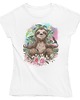 t-shirt damskie Koszulka Yoga leniwiec joga 1