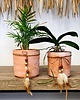 doniczki Doniczka oslonka boho pióra 12cm 2
