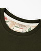 t-shirty męskie Koszulka męska z naszywką LEŚNE OBOZOWISKO khaki - 3