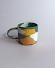 kubki Kubek nerikomi zielono-pomarańczowy 1