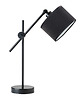 lampy stołowe Regulowana lampa stołowa do salonu z welurowym kloszem MALI VELUR 5
