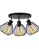 lampy wiszące Loftowa 3-płomienna lampa sufitowa z regulowanymi kloszami GIJON LOFT 2