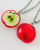 naszyjniki - inne Naszyjniki Dwie Połówki Jabłka 2