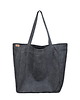 torby na ramię Lazy bag torba czarna na zamek / vegan / eco 6