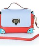 torby na ramię Torebka Skórzana - 3 kolory - crossbody , ozdobne nity (7043) 5