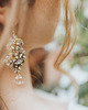 Biżuteria ślubna Kolczyki ślubne Lace Me Classic - cielisty róż 4