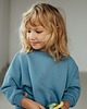 bluzy dla dziewczynki Bluza Oversize BŁĘKITNY KRÓLIK Z USZAMI 4