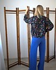 bluza bez kaptura damska Bomberka oversize ciemna łaczka 1