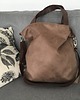 torby na ramię Torba hobo XXL - brąz, czelokada 1