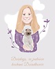 grafiki i ilustracje Portret bajkowy/ilustracyjny. 2