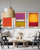 grafiki i ilustracje PLAKAT abstrakcyjny Rothko kolorowa abstrakcja 2