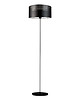 lampy podłogowe Czarna lampa stojąca do salonu w stylu glamour WERONA ECO GLAM 8