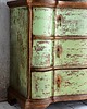 komody Komoda Timeworn Green 7